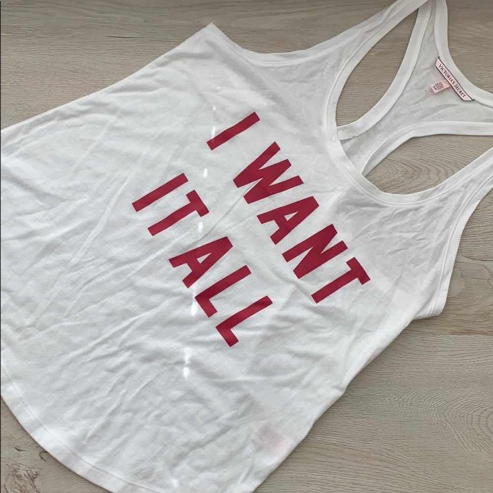 Victoria’s Secret Christmas Tank